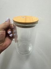 Load image into Gallery viewer, Glass mason jar Snowglobe
