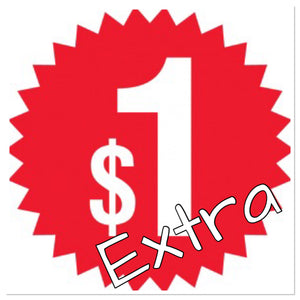 $1 extra