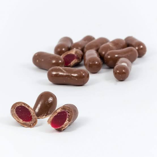 Chocolate raspberry bullets