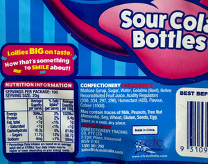 Sour Cola Bottles